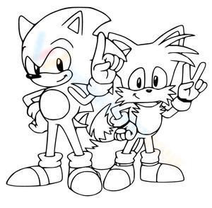 Free printable sonic coloring pages for kids