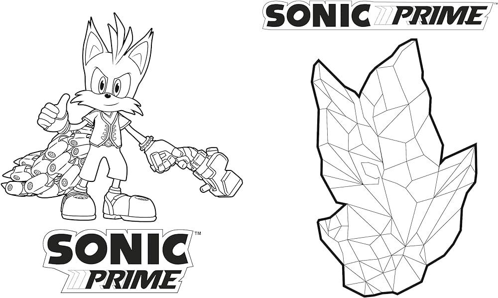 The ultimate sonic prime coloring book sonic the hedgehog spaziante patrick books