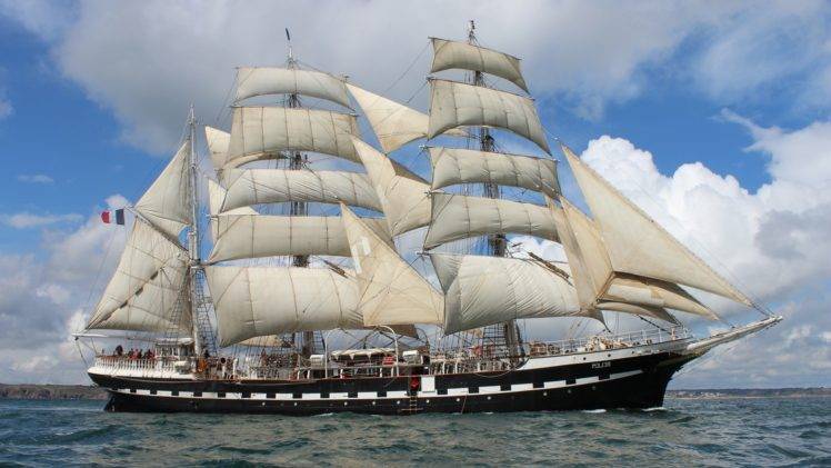 Boat sea sailing ship wallpapers hd desktop and mobile backgrounds