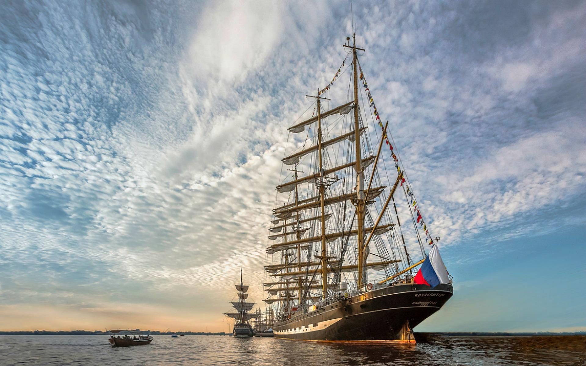 Ship with a high sailing floating ship hd wallpapers x
