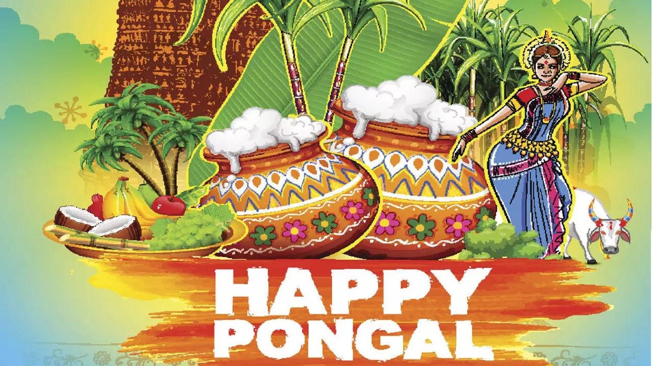 Happy pongal wishes stickers in tamil how to download pongal vector art stock photos graphics psd icons for free