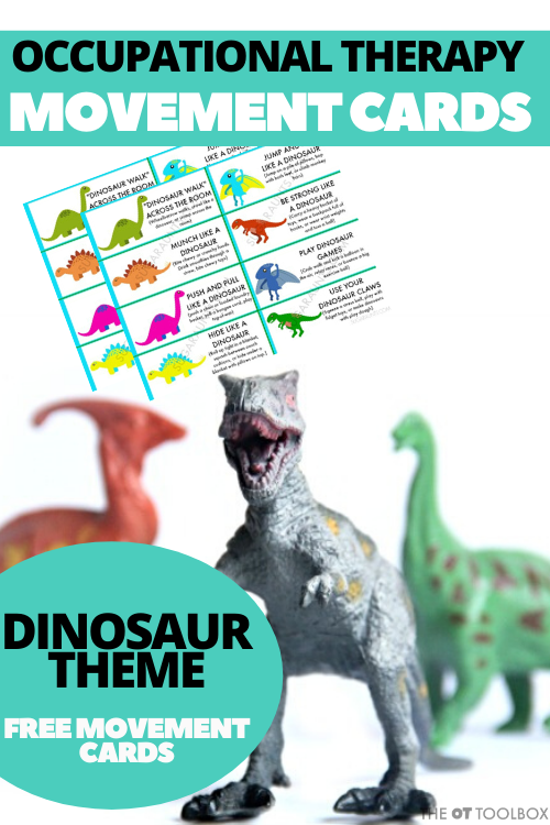 Dinosaur proprioception activities