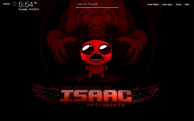 The binding of isaac wallpapers hd new tab