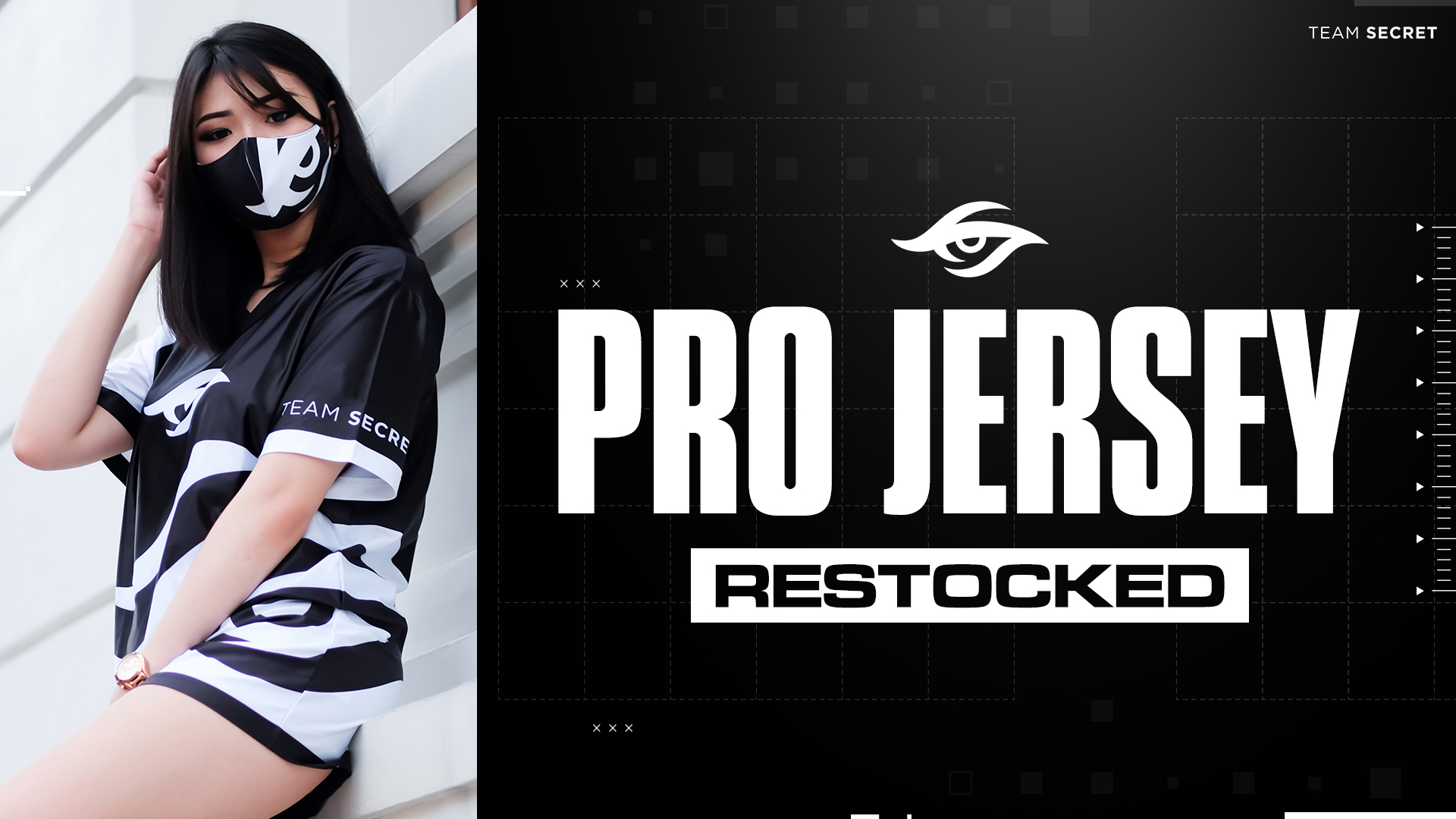 Team secret on the official team secret pro jersey is back in stock get it while you can ð ð httpstcougrofdtr httpstcospirjegxhb