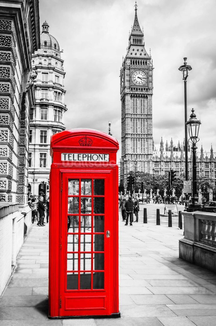 London phone booth wallpapers