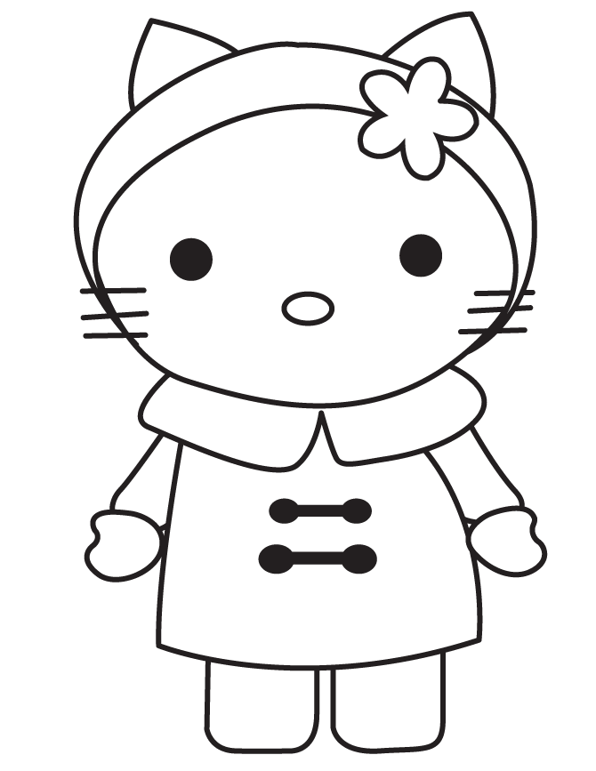 Mittens coloring pages