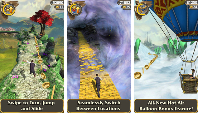 Temple run oz for ios released technology news
