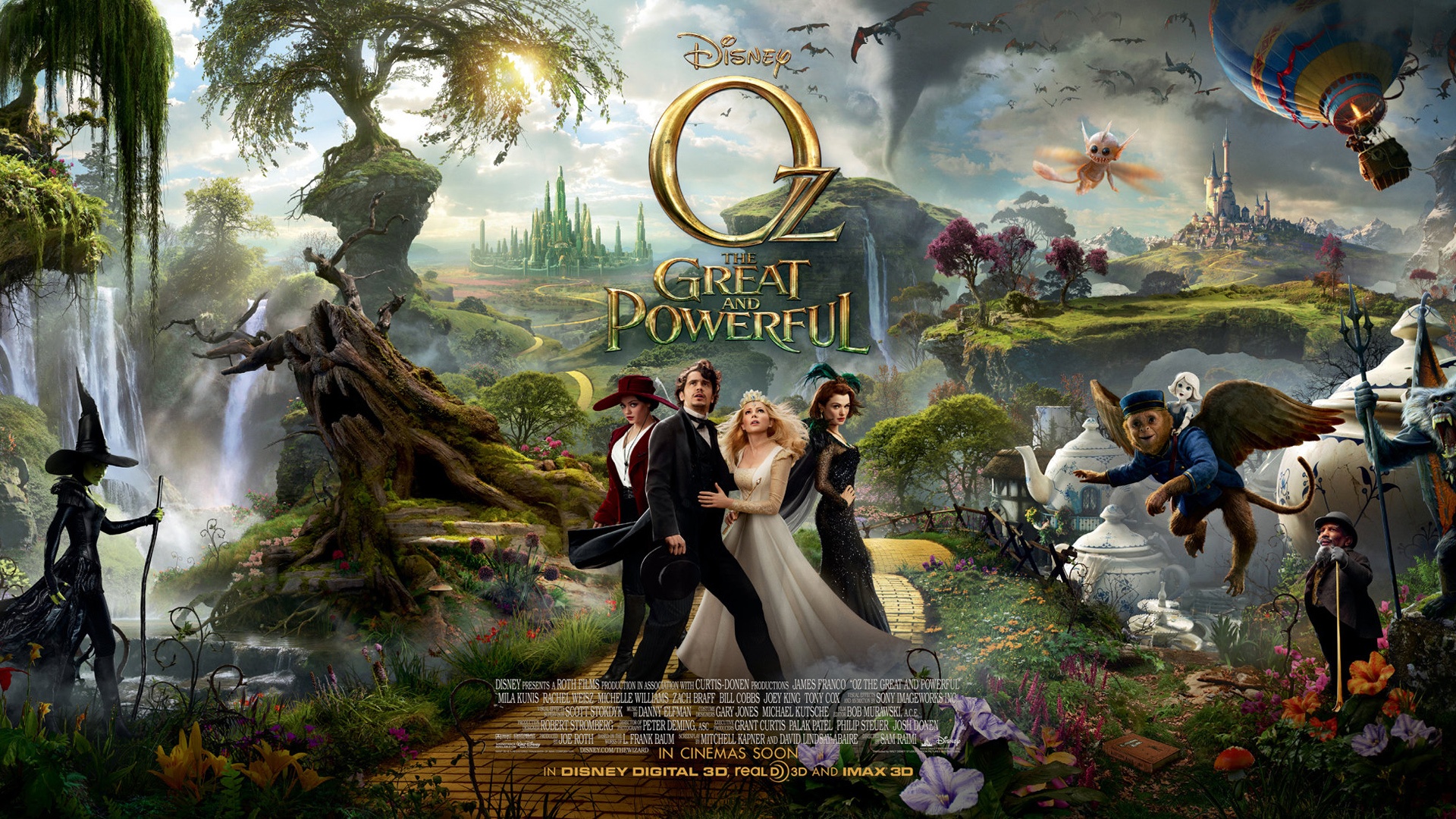 Wallpaper oz the great and powerful