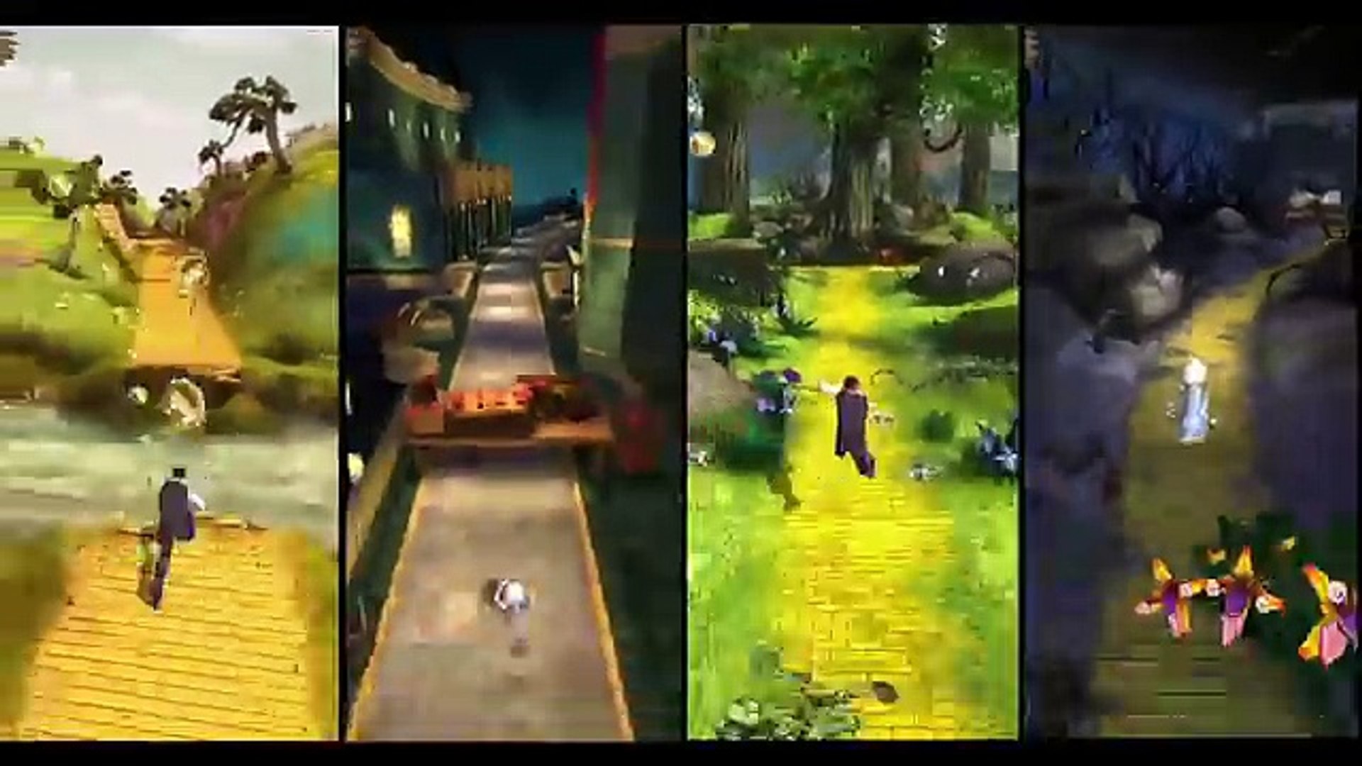 Reverse gameplay temple run vs temple run vs temple run brave vs temple run oz