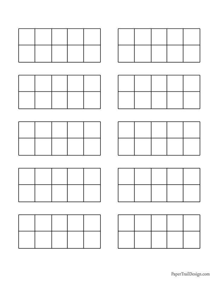 Blank ten frame printables paper trail design paper trail school coloring pages ten frame