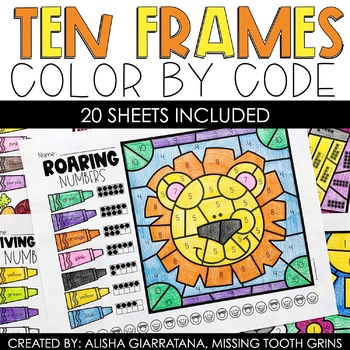 Ten frame color by code