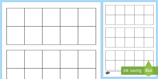 Blank frame printable worksheet math resources