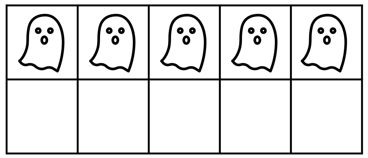 Halloween ten frames