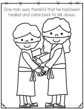 Bible lesson jesus heals ten lepers by its class time tpt