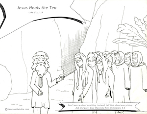Jesus heals the ten lepers teach us the bible