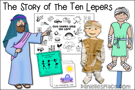 The story of the ten lepers bible lesson