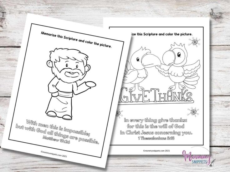 Free christian thanksgiving coloring pages for sunday school