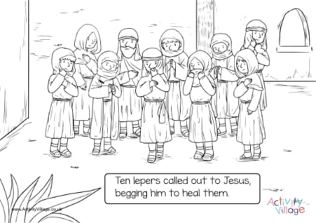 Ten lepers bible stories for kids le