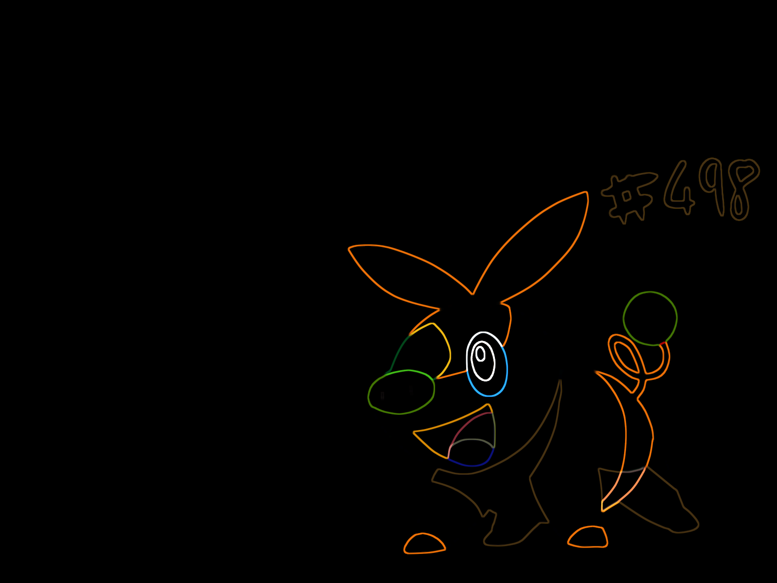 Tepig pokemon background plasma colours by artisticninja on