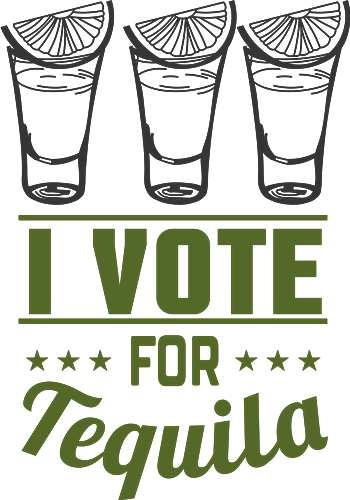 Vote for tequila svg cut file at