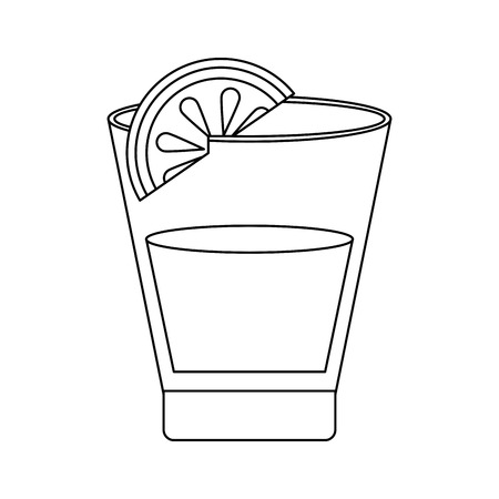 Tequila shot cocktail lemon beverage vector illustration royalty free svg cliparts vectors and stock illustration image