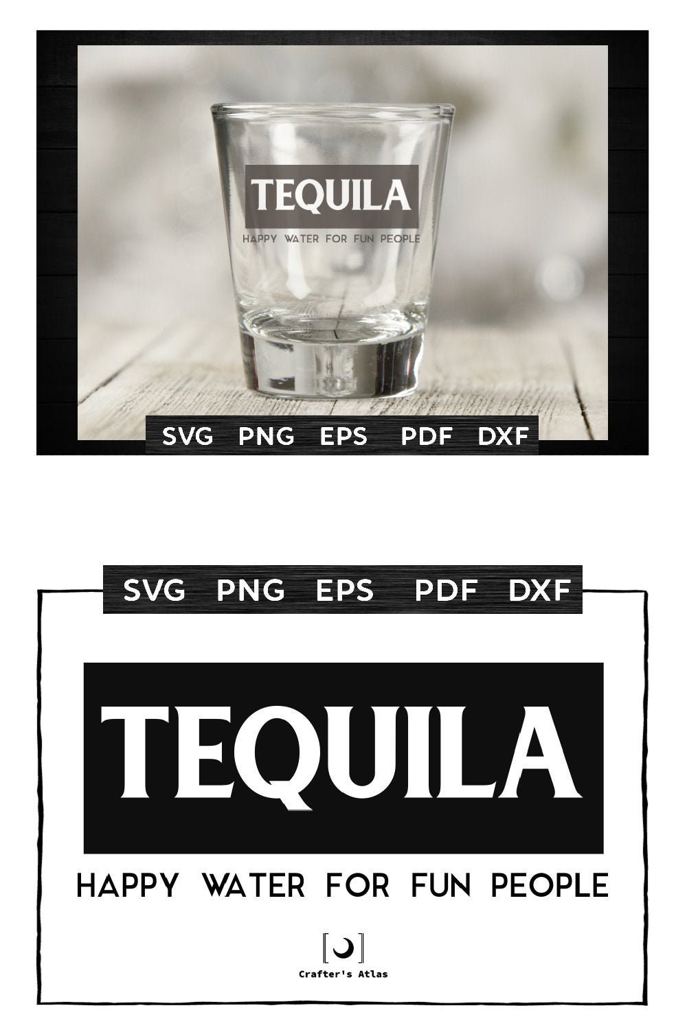 Tequila glass svg
