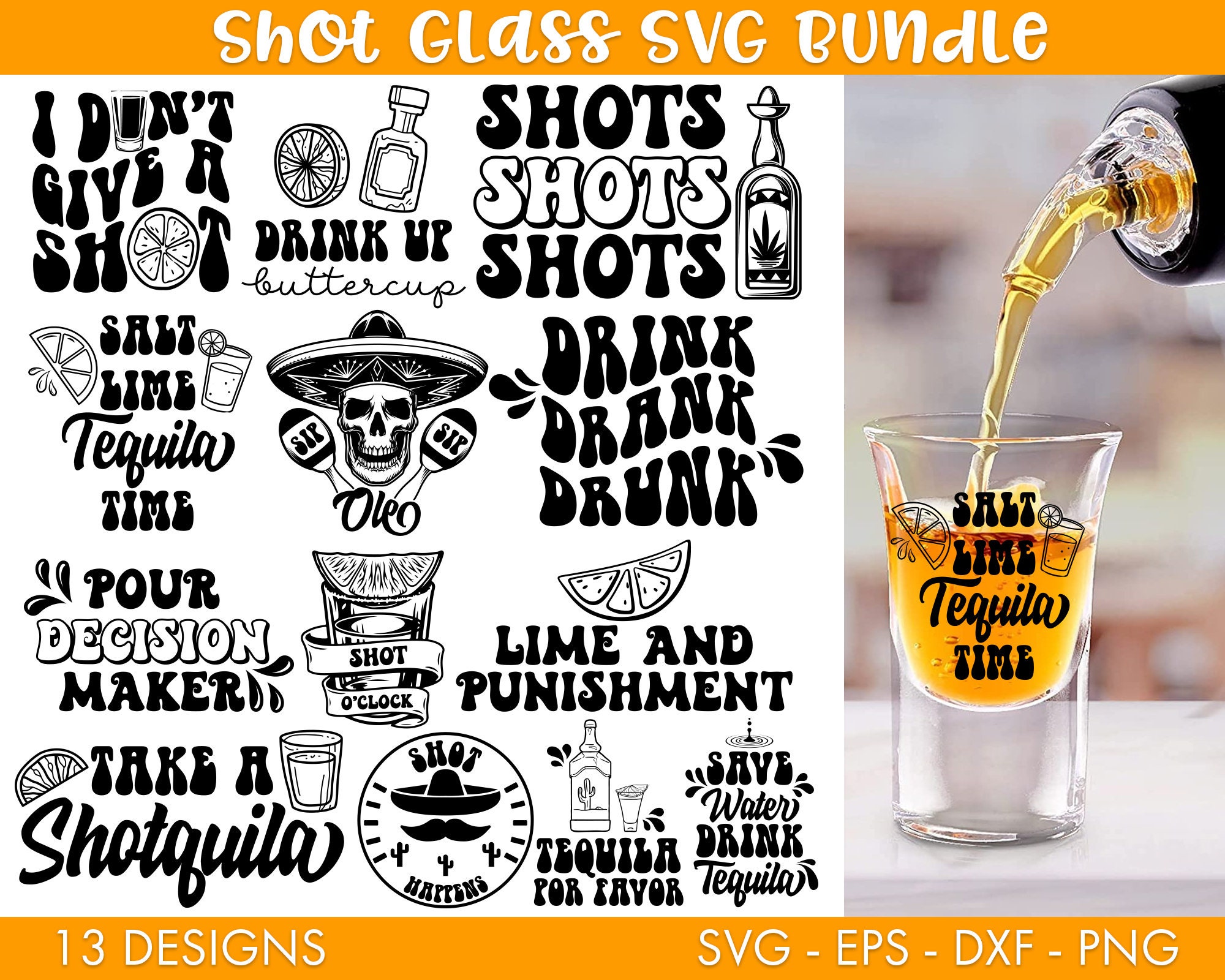 Tequila shot svg