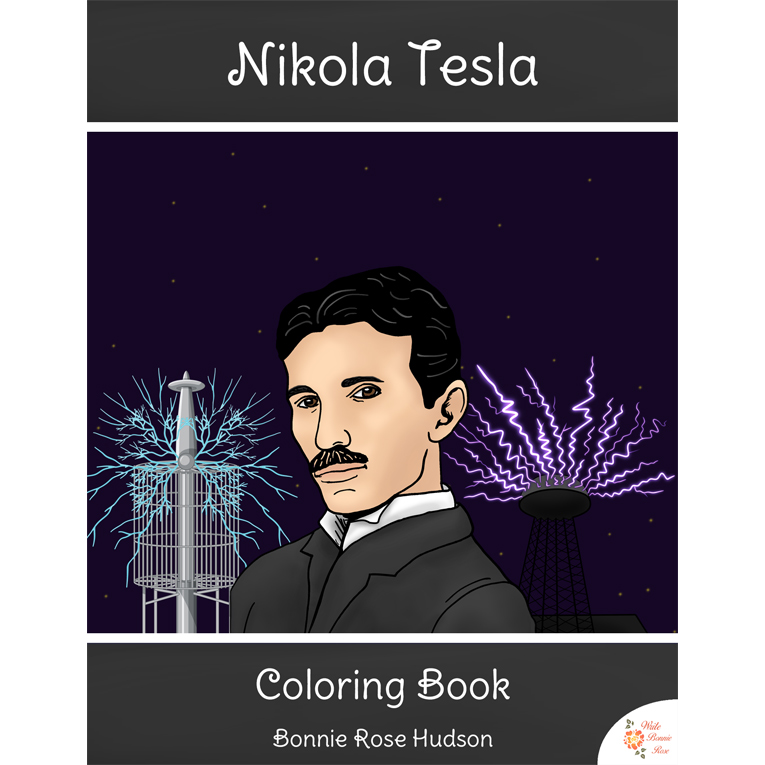Nikola tesla coloring book