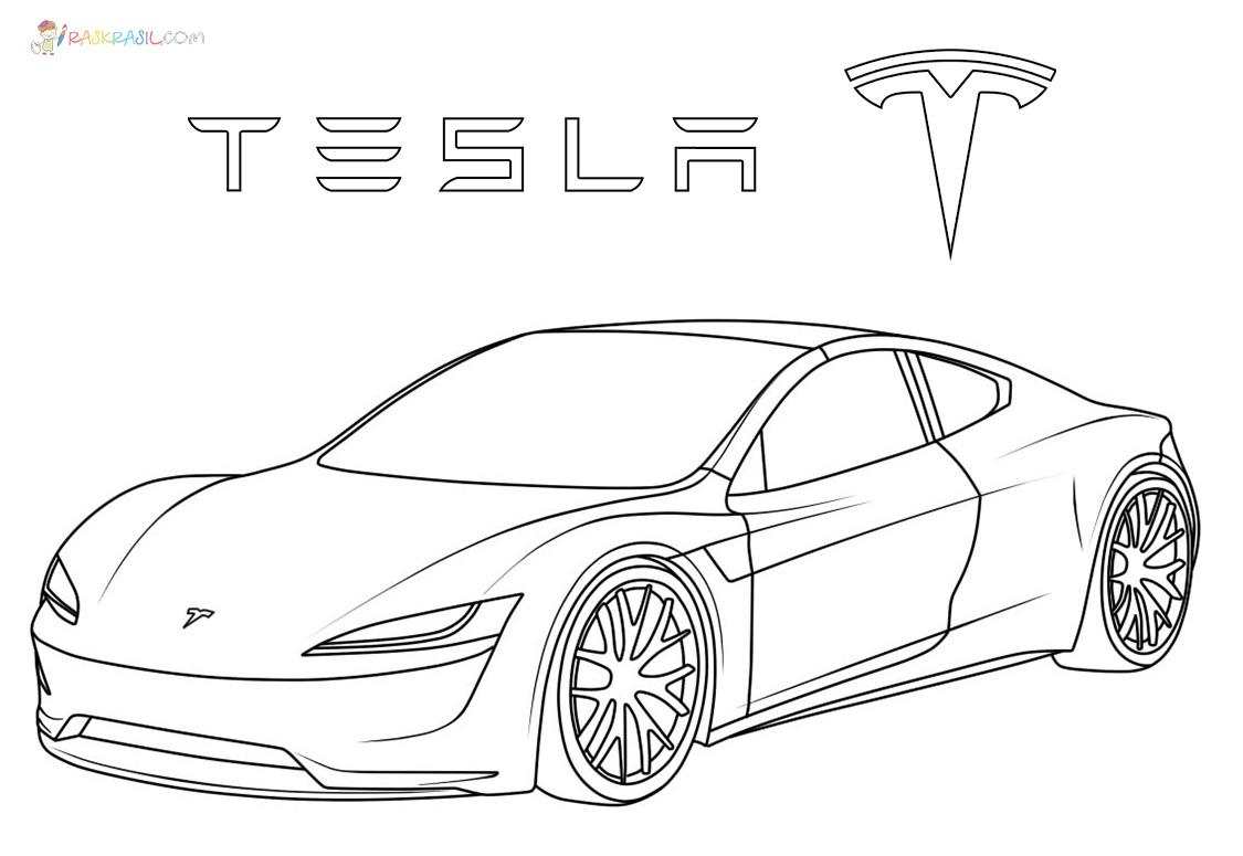 Tesla coloring pages new best pictures free printable