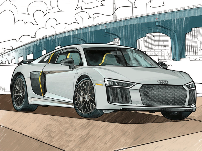 Audi and mercedes release coloring pages to battle quarantine boredom