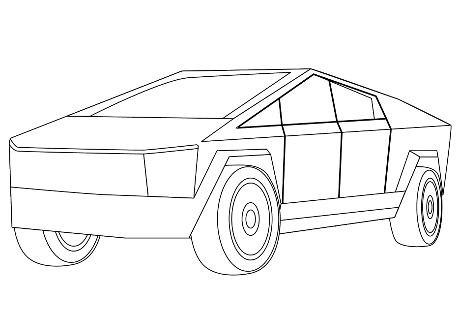 Tesla coloring pages