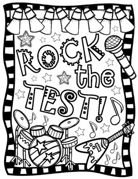 Rock the test coloring page by teaching with a louisiana twist tpt