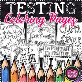 Testing motivation coloring pages testing coloring sheets test prep activity school coloring pages testing motivation coloring pages