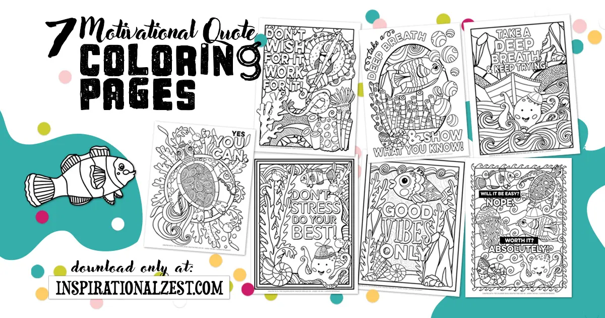 Free testing coloring pages for students motivational quotes