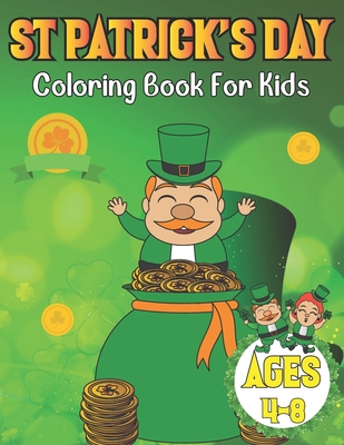St patricks day coloring book for kids ages
