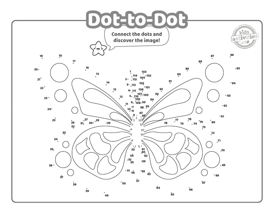 Extreme dot to dot printable coloring pages kids activities blog