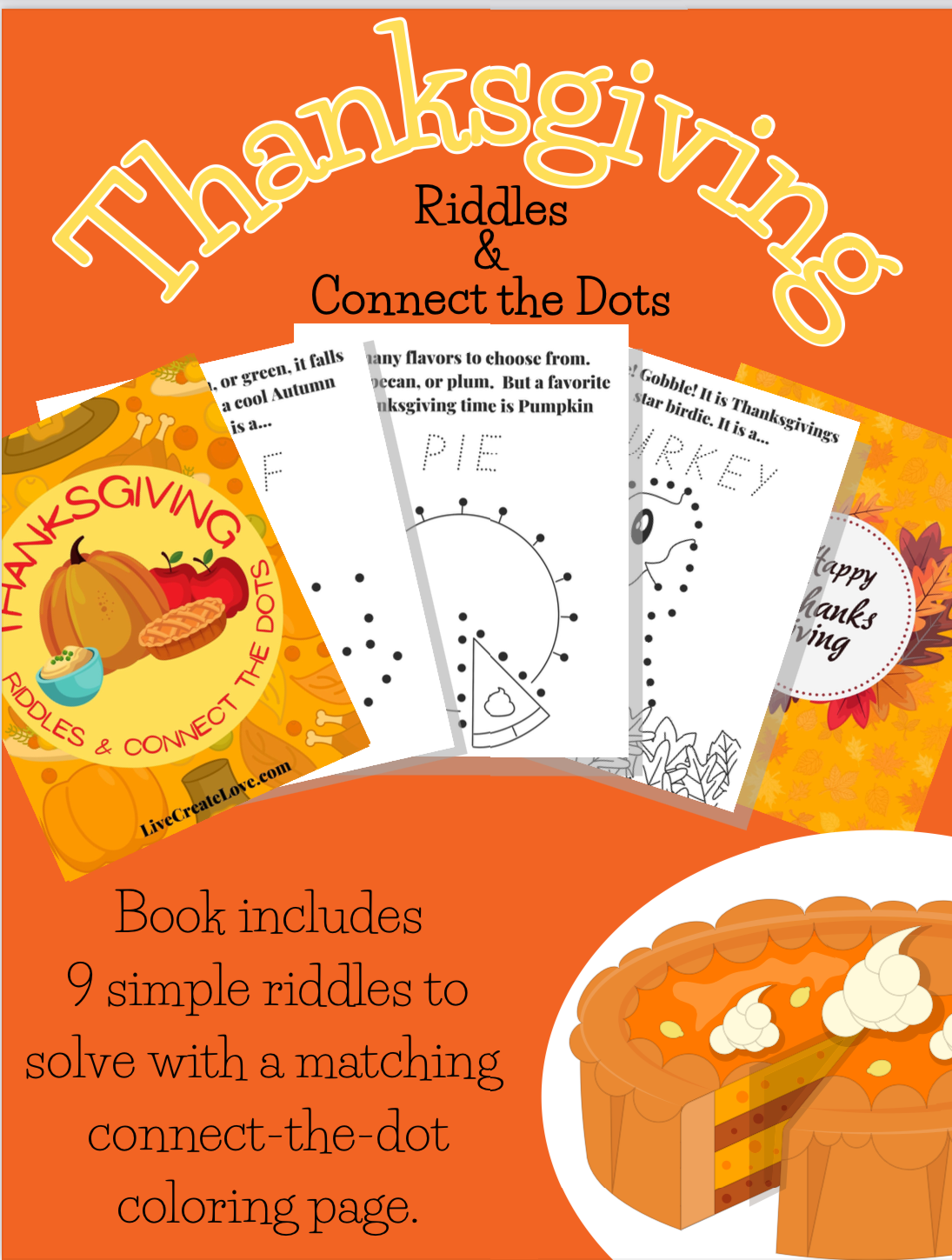 Free printable thanksgiving activity pages