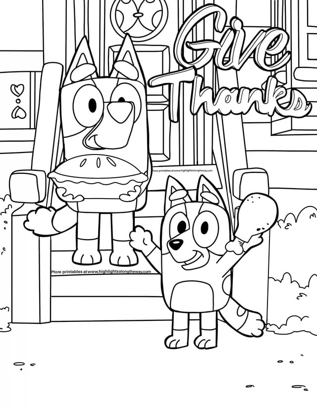 Was looking for thanksgiving coloring pages to print out and came across this it feels so wrong rbluey