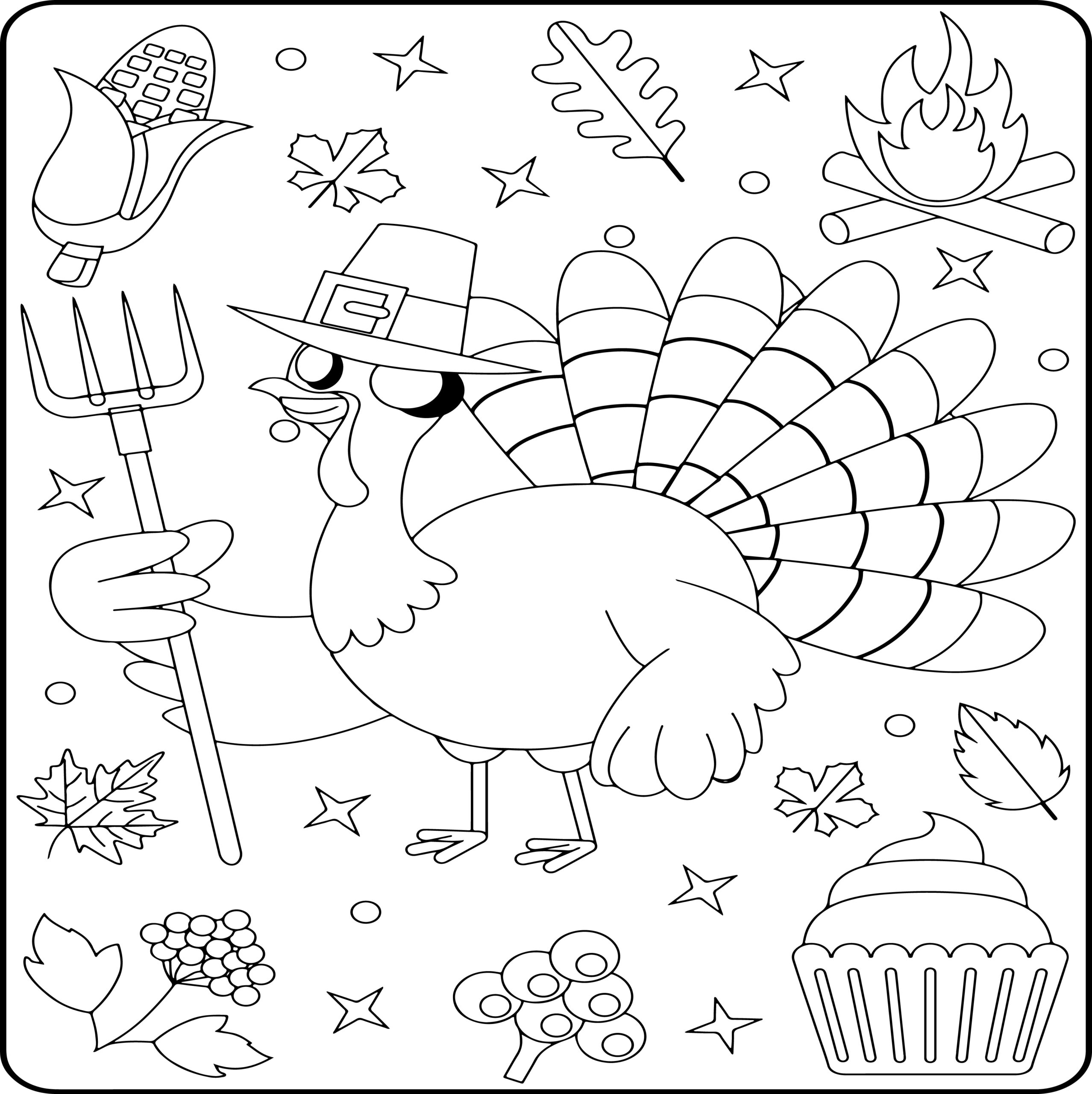 Thanksgiving coloring book for kids cute fun thanksgiving coloring pages made by teachers