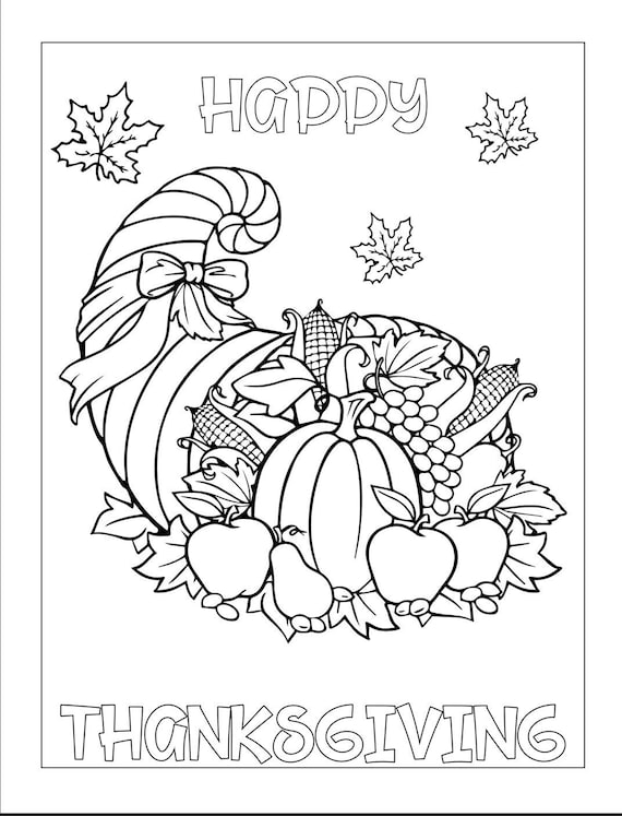 Thanksgiving coloring pages thanksgiving coloring book