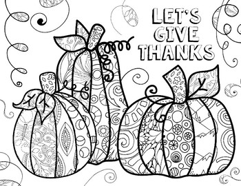 Thanksgiving coloring pages fall leaves pumpkin turkey by art is basic