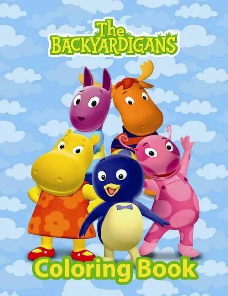Backyardigans coloring book coloring book for kids and adults with fun ea