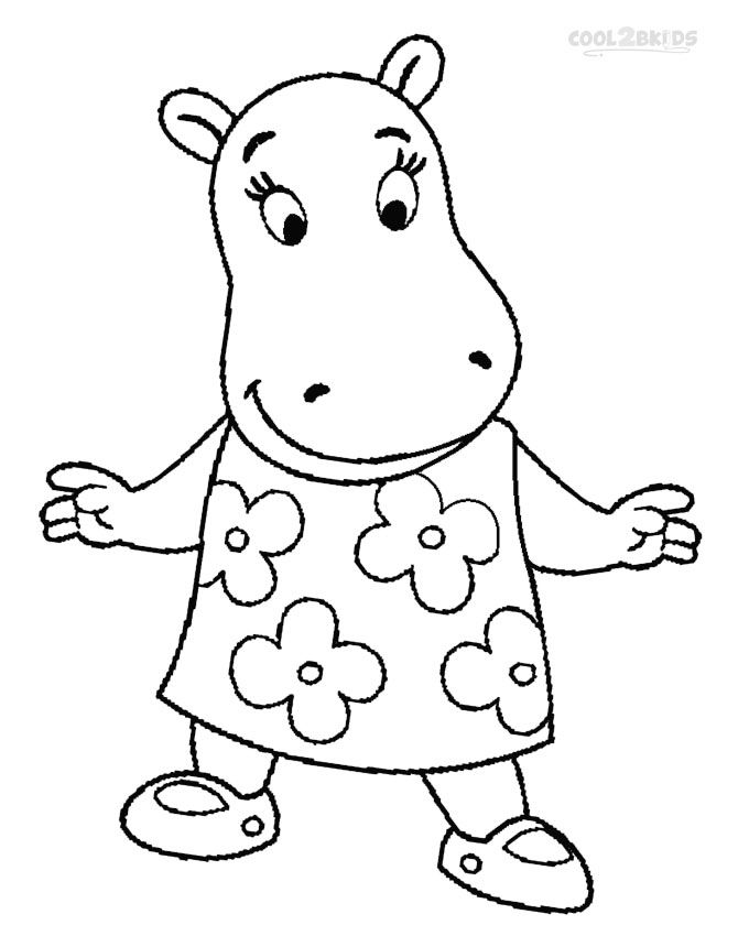Printable backyardigans coloring pages for kids coolbkids coloring pages nick jr coloring pages coloring pages for kids