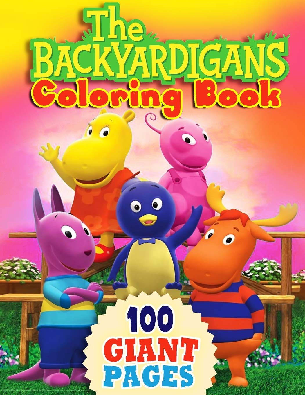 The backyardigans coloring book super gift for kids and fans