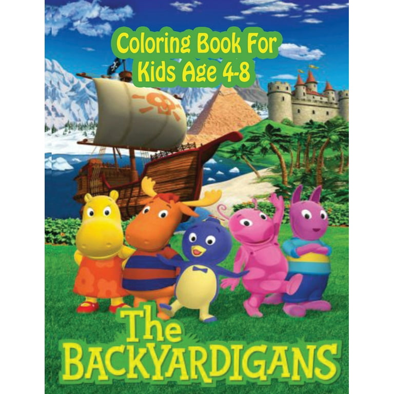 Backyardigans coloring book for kids age