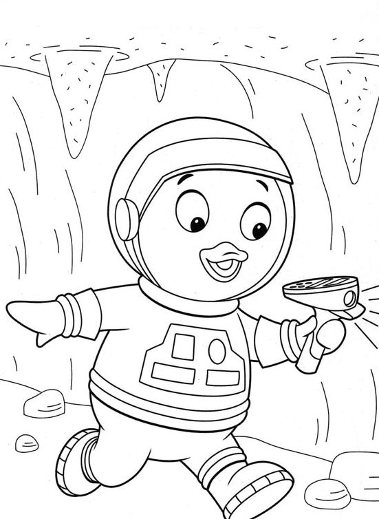 Best backyardigans coloring pages for kids