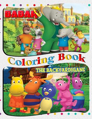 Babar and the adventures of badou the backyardigans coloring book coloring book for kids and adults children age