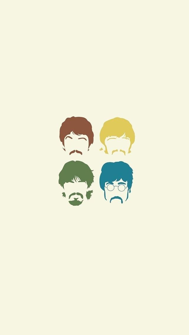 Beatles phone wallpaper seni tengkorak seni musisi