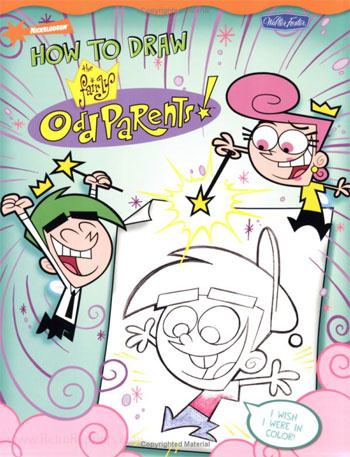 Fairly oddparents the how to draw coloring books at retro reprints