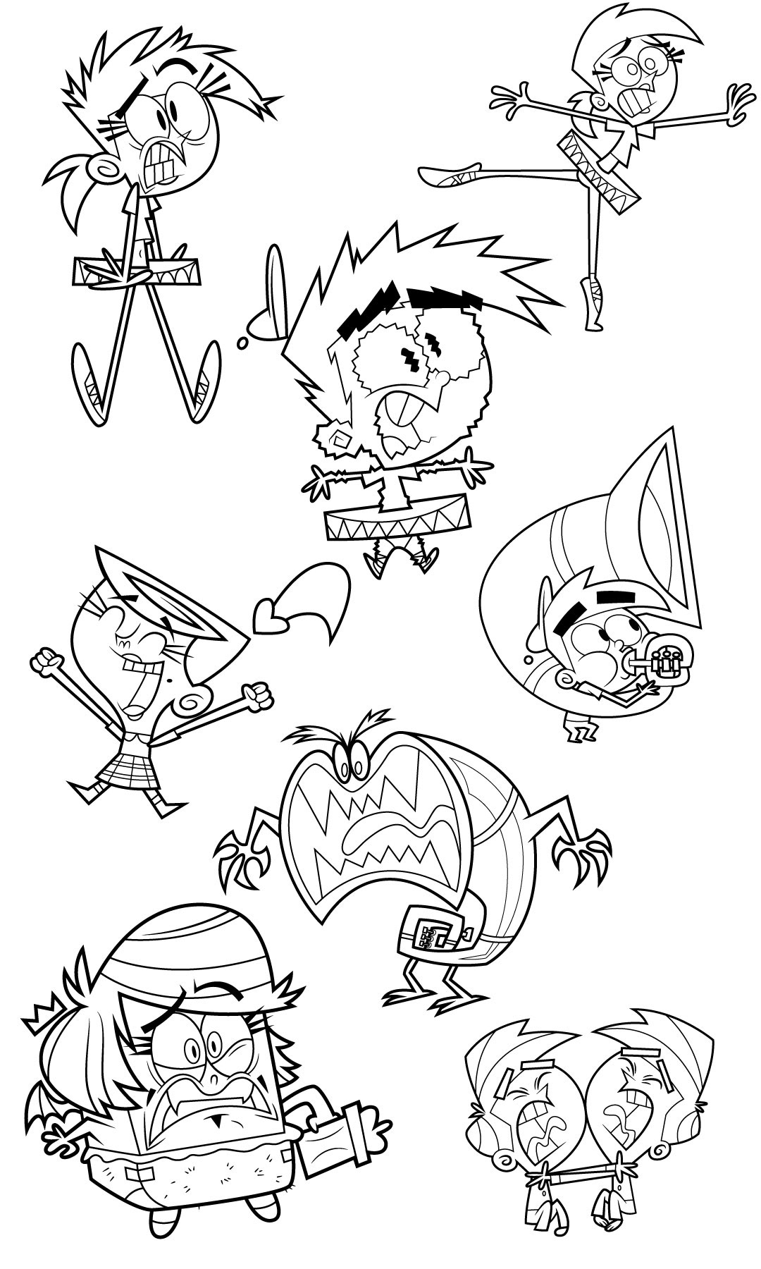 Clean up samples fairly odd parents